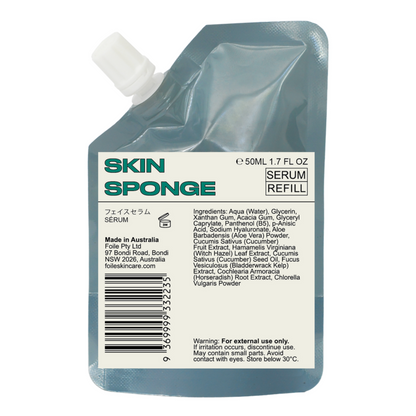 Foile Skin Sponge Serum Refill