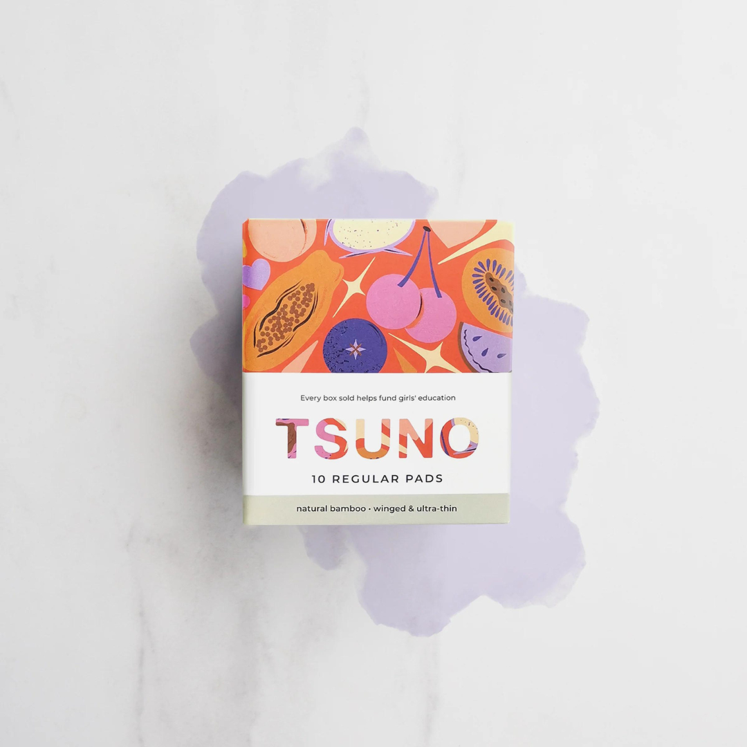 TSUNO Organic Cotton Pads 10 Pack