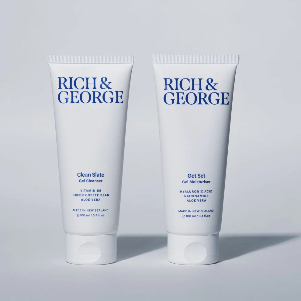 Rich & George Unisex Cleanser & Moisturiser