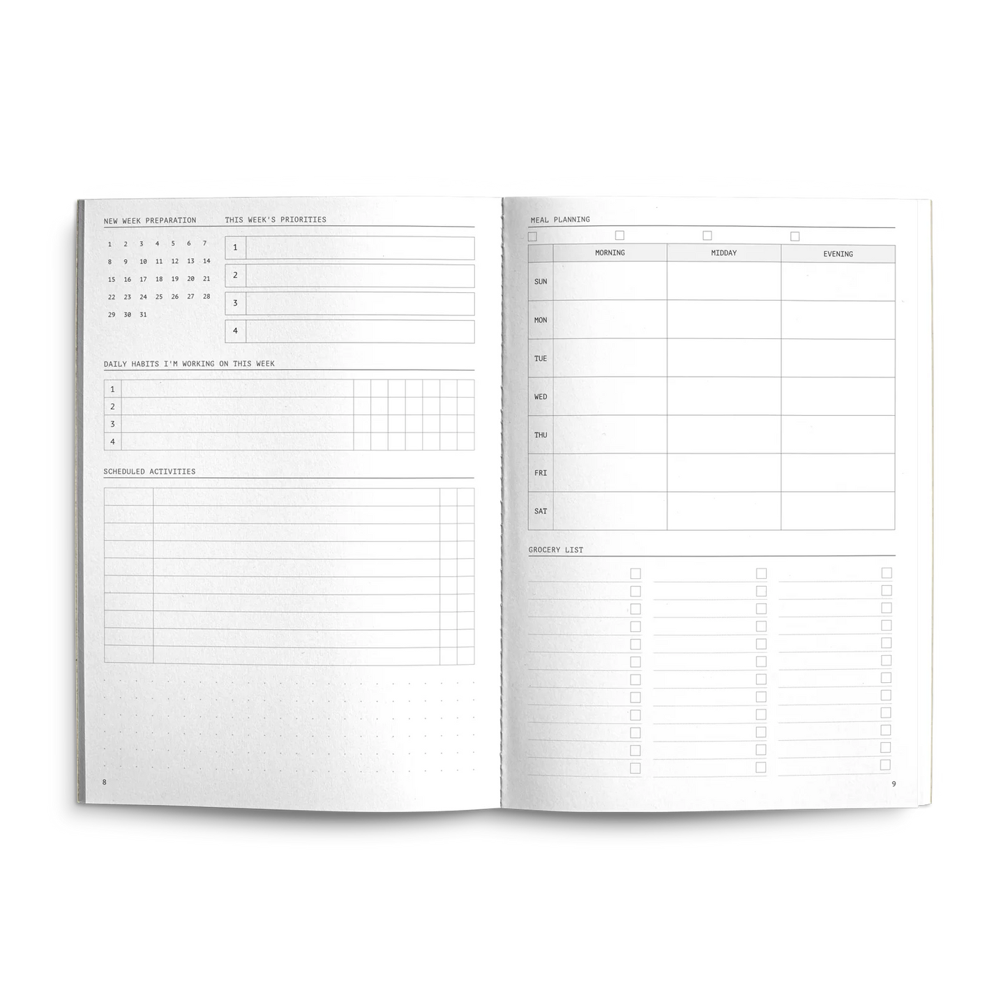 Creator's Friend - Fast Brain Daily Productivity Planner