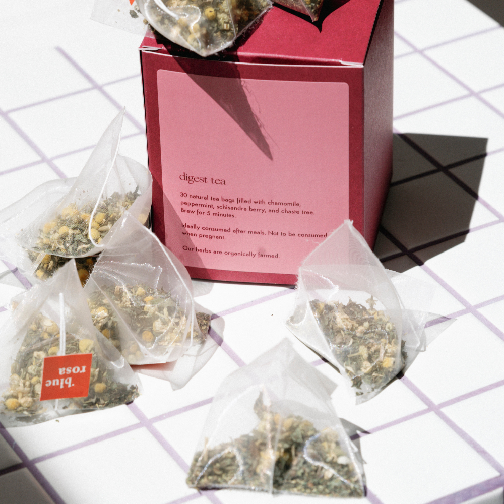Blue Rosa Digest Tea (Natural Tea Bags)