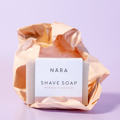 Nära Shave Soap Patchouli & Ylang Ylang