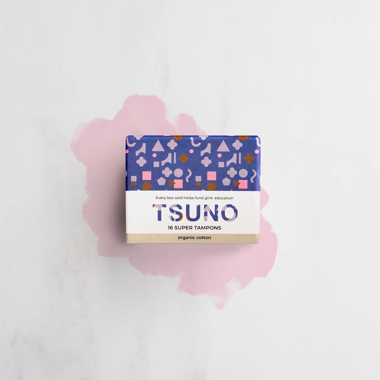 TSUNO Organic Cotton Tampons Super 16 Pack